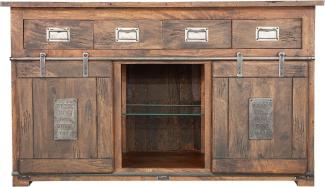 Woodroom Pali Sideboard, Mangoholz, BxHxT 150 x 90 x 45 cm