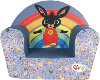 Tataway Bing Jeans-Sessel für Kinder, bequem und sicher, lustiges Design mit Bing und Flop, perfekt für Kinderzimmer und Spiel-Ecken
