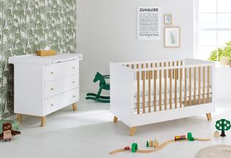 Pinolino 'Pan' 2-tlg. Babyzimmer-Set weiß