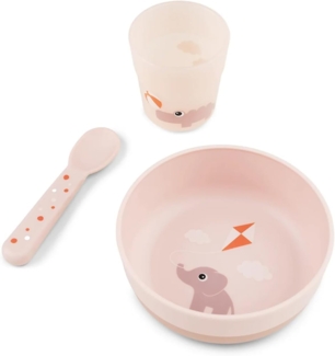 Done By Deer Playground First Meal Set - Powder Ro