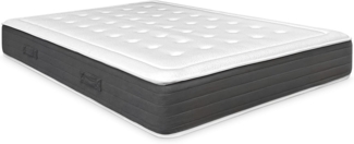 Somnia Descanso - Viskoelastische Kreta-Matratze | Festigkeit und Komfort | Höhe 24 cm | Anti-Milben und hypoallergen | 135x180 cm