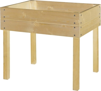 Hochbeet für Kinder 50x45x45cm aus Holz 303930108-HE