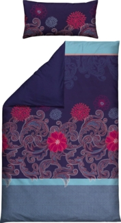 REDBEST Bettwäsche Wendebettwäsche, Mako-Satin, Satin Paisley