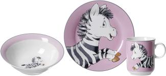 Ritzenhoff & Breker HAPPY ZOO Zebrakind Zoe Kindergeschirr Set 3-teilig MOB