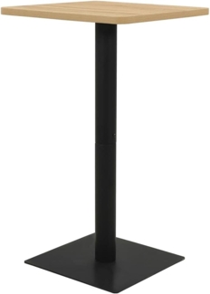 vidaXL Bistrotisch Eichefarben 70x70x107 cm 321928