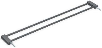 Hauck Verlängerung für Türschutzgitter Extension, 9 cm, Dark Grey