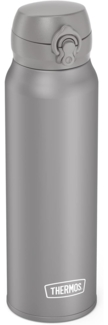 THERMOS ULTRALIGHT BOTTLE 0,75l, moon rock mat, Isolierflasche Edelstahl mit Safe Flow Lid, 10 h heiss / 20 h kalt, spülmaschinenfest, BPA-frei