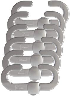 Dreambaby Style F1103 Kindersicherung für Schränke Schrankschloss (klein), silber