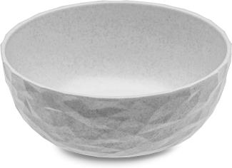 Koziol Club Schale, Snackschale, Schälchen, Beilagenschale, Servierschale, Kunststoff, Organic Grey, 16. 2 cm, 4004670