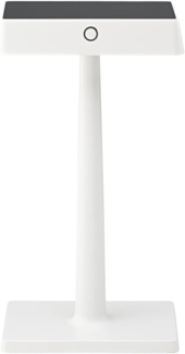 LED Tischleuchte, Kabelloses Laden, Dimmer, Akku, H 33 cm
