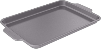 KitchenAid Rechteckiges Backblech flach 33x22cm Grau