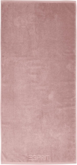 Esprit Handtücher Modern Solid|Badetuch 100x150 cm| rose