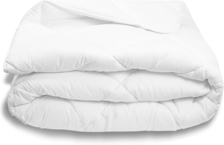 ZOLLNER Microfaserbettdecke, 135x200 cm, 100% Polyester, vom Hotelwäschespezialisten