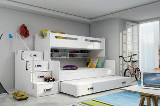 Interbeds 'MAX 3' Etagenbett weiß