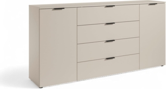HBZ Sideboard Linz Kommode, BxHxT 180 x 90 x 40 cm (1 St), Breite 180cm,Lip-Griff, Melaminbeschichtung