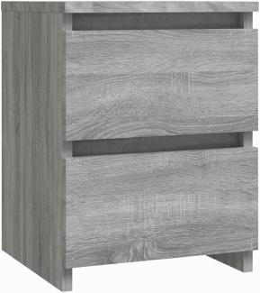 vidaXL Nachttisch Grau Sonoma 30×30×40 cm Holzwerkstoff 815329