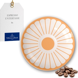 Villeroy & Boch Fleur Soleil Espresso-Untertasse 11,5 x 11,5 x 2 cm