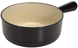 Le Creuset Caquelon 18 cm Schwarz