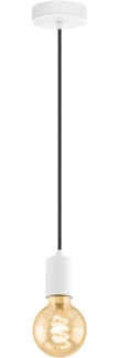 Eglo 32527 Pendelleuchte 1 flammig E27 WEISS SCHWARZ YORTH