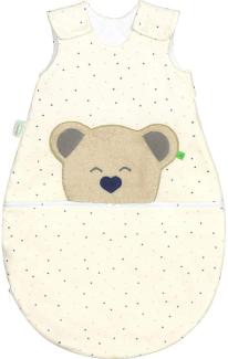 Odenwälder muckiAIR Jersey-Schlafsack heart and stars blue 60