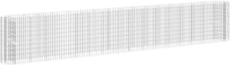vidaXL Gabionen-Hochbeet Verzinktes Eisen 610x50x100 cm 152039