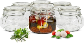 Einmachglas 500ml Bügelverschluss Einmachgläser Vorratsglas Vorratsdose 2-12 Stk.