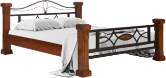 Bett Byzanz 180x200 braun