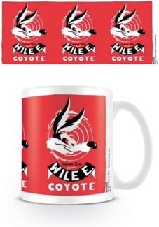 empireposter Looney Tunes Wile E. Coyote Retro Keramik Tasse Größe Ø8,5 H9,5cm