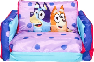 Bluey 2 in 1 Inflatable Flip Out Mini Sofa