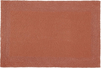 Kleine Wolke Badematte Cotone, Höhe 17 mm, beidseitig nutzbar, fußbodenheizungsgeeignet, Baumwolle, rechteckig, Badteppich, Uni Farben, reine Baumwolle, waschbar