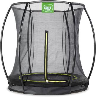 EXIT Trampolin Silhouette Ground 183 cm schwarz + Netz
