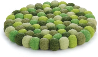 Untersetzer LANA VERDE rund, Schafwolle