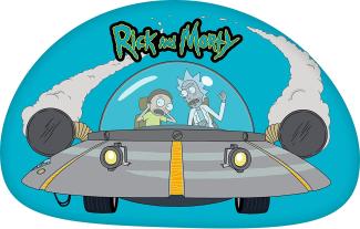 kissen Rick & Morty 40 cm Polyester blau