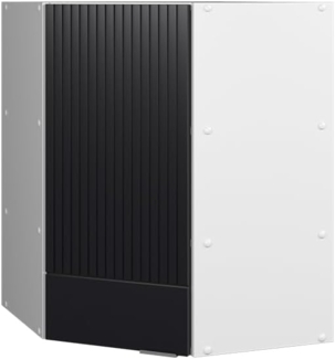 Eckhängeschrank Fame-Line Schwarz gestreift 57 cm Vicco