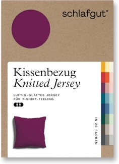 Kissenbezug Knitted Jersey