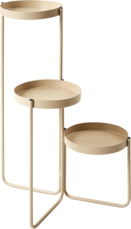 Pflanzenständer FRAGARIA Metall 42 cm Beige