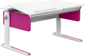 Moll Champion Left Up Schreibtisch Bundle Pink