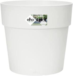 Elho Vibia Straight Rund 30 - Blumentopf - Weiss - Draußen - Ø 30 x H 27. 7 cm