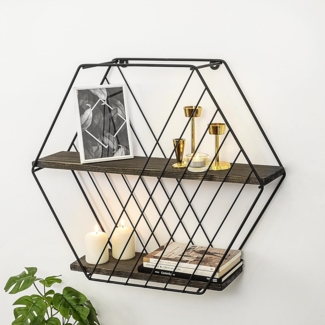 Skye Decor Wandregal 100% SPRUCE WOOD