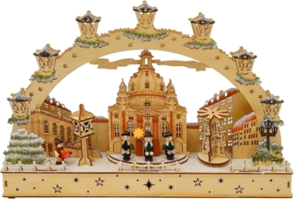 HTI-Living Dresden Frauenkirche Leuchtbogen LED