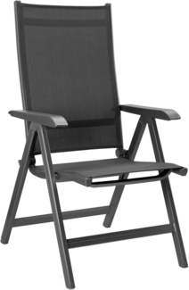 Kettler Basic Plus Klappsessel Multipositionssessel anthrazit