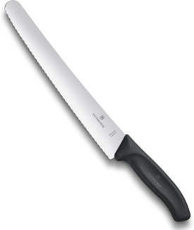 Victorinox Tortenmesser Victorinox Konditormesser SwissClassic, Wellenschliff 26 cm