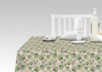 Doge Milano Tischdecke mit Digitaldruck, 100% Made in Italy Rutschfeste Tischdecke für Esszimmer, waschbar und schmutzabweisend, Modell Ratnapura, 140x240 cm