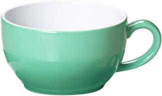 Kaffee-Obertasse 0,25 l Solid Color Smaragd Dibbern Kaffeetasse - Mikrowelle geeignet, Spülmaschinenfest