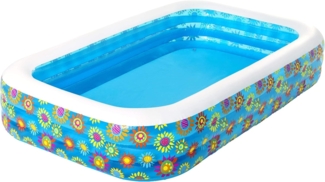 Family Pool Happy Flora 305 x 183 x 56 cm, eckig