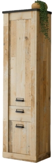 Stauraumschrank Stove in Used Wood hell 51 x 201 cm