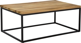 Couchtisch Teakholz hellbraun rechteckig 60x100 cm PROVO II