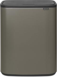 Brabantia Mülleimer, Platinum, 30 Liter