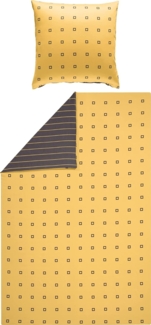 Erwin Müller Bettwäsche Wendebettwäsche, Mako-Satin, Grafik