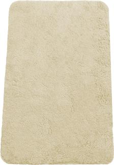 Brandsseller Badematte 70x120 cm Badezimmerteppich Badvorleger Badeteppich Beige